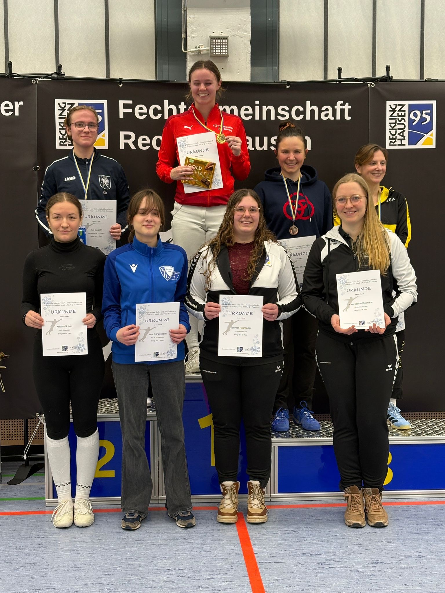 Erfolgreiche Schneeballschlacht-Qualifikation mit wichtigen Punkten für die NRW-Rangliste