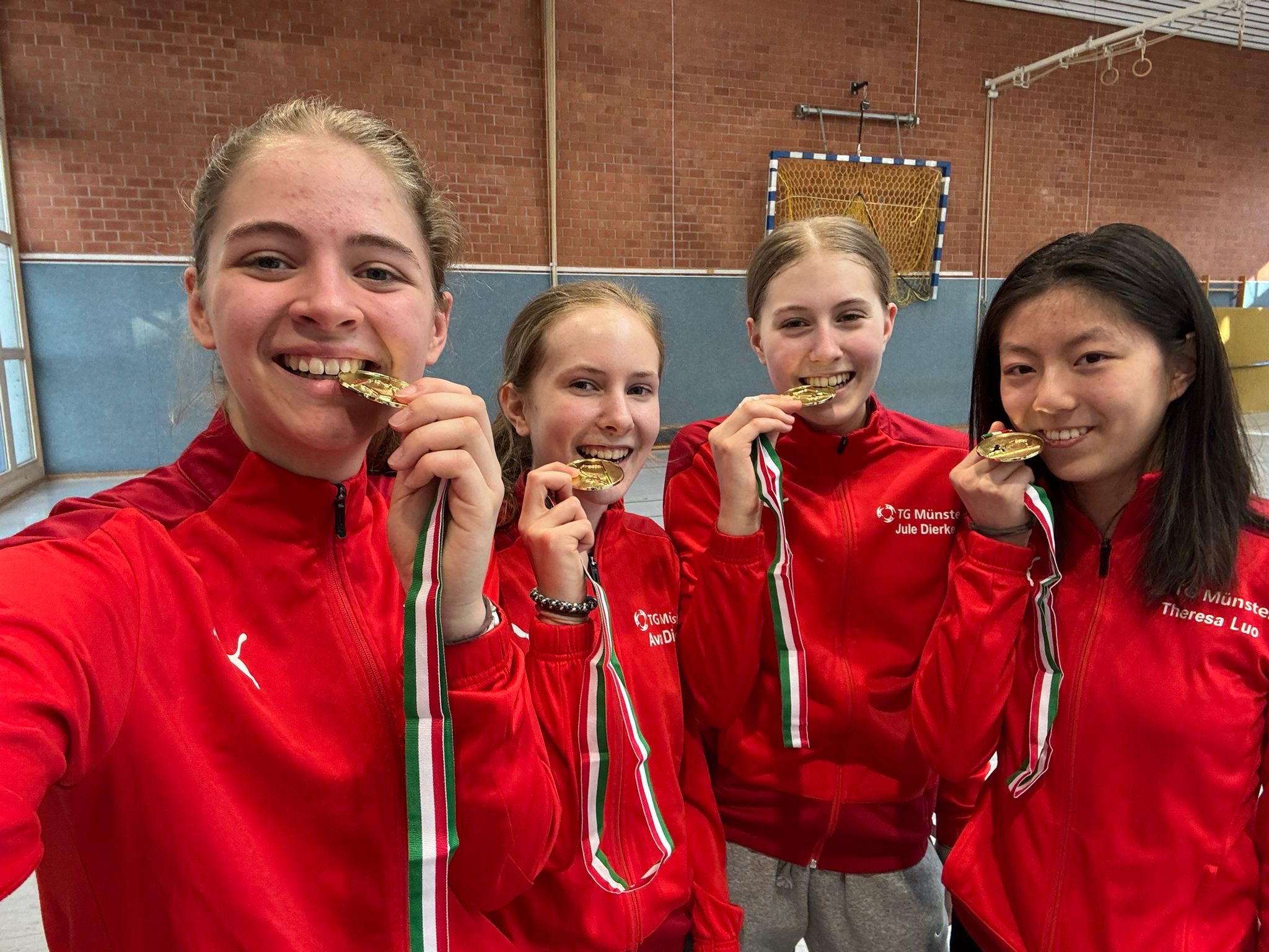 U17-Damen der TG Münster werden NRW-Meister und lösen Ticket für Deutsche Meisterschaften