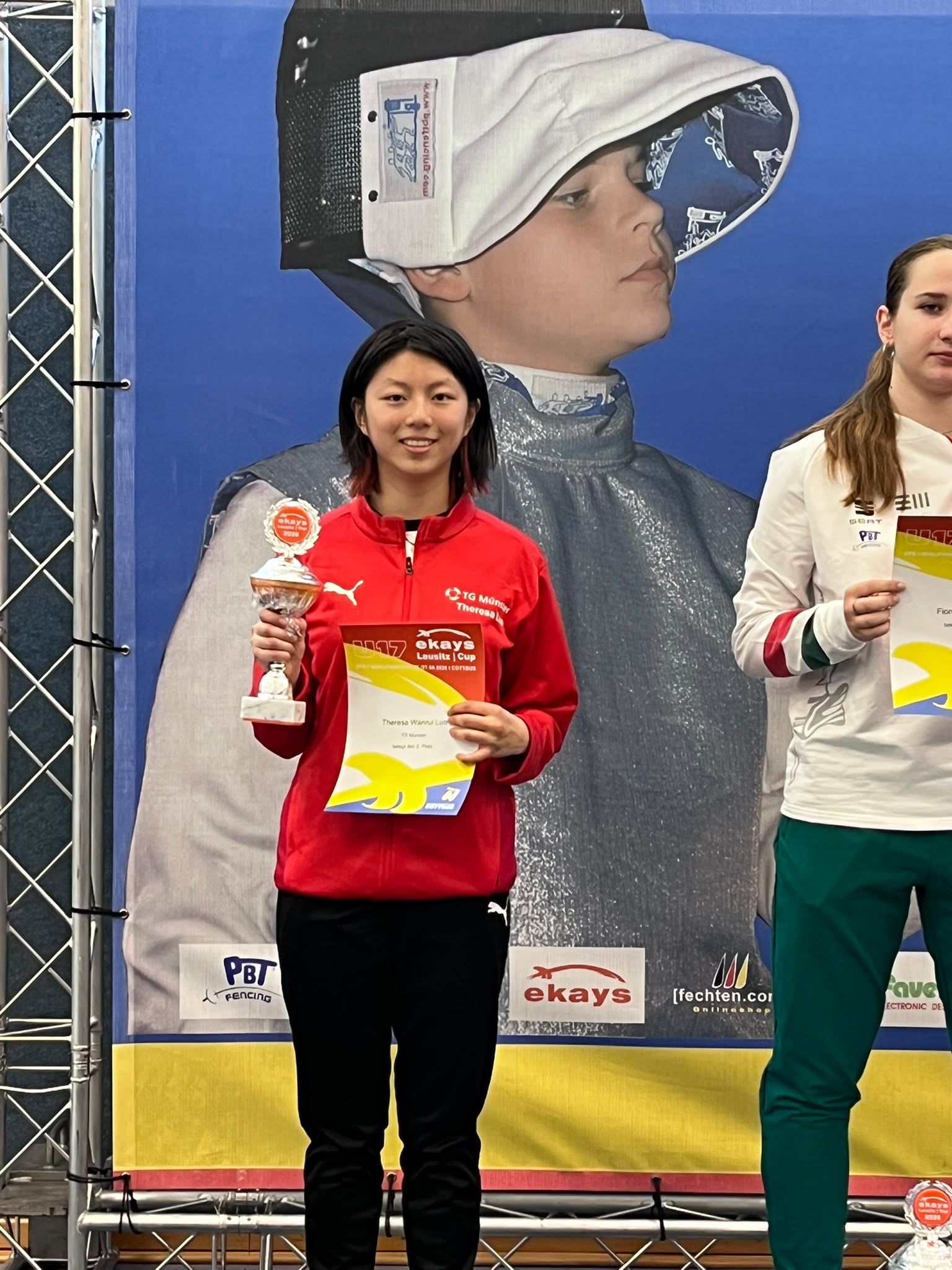 Theresa Wanrui Luo holt Silber beim Lausitz Cup – DFB-Sommer-Tour zu Gast in Burgsteinfurt